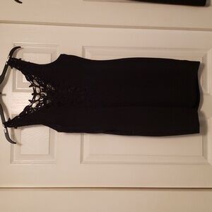 Black Mini Lace Dress